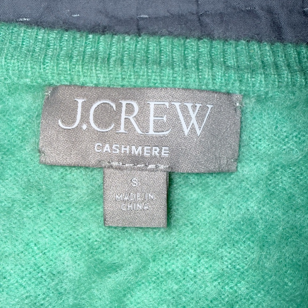 J. Crew Brushed Cashmere V-Neck Sweater - Picture 4 of 8